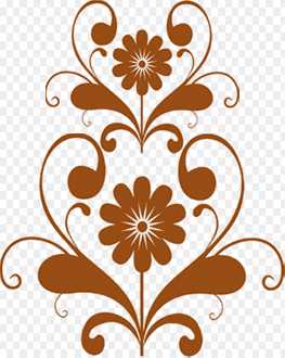 Corner flower Editing Png download