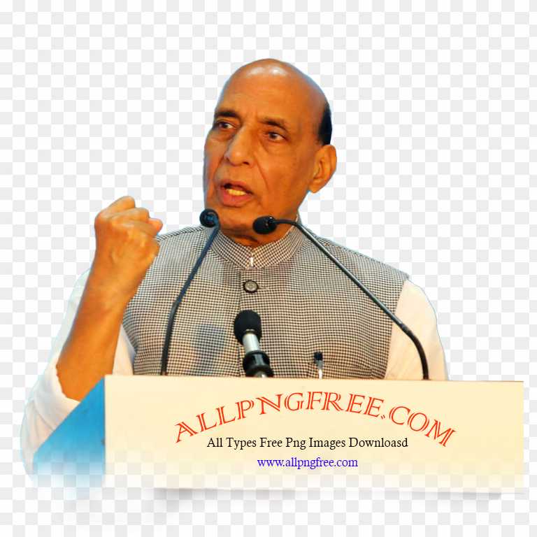 Defence Minister Rajnath Singh png transparent image 