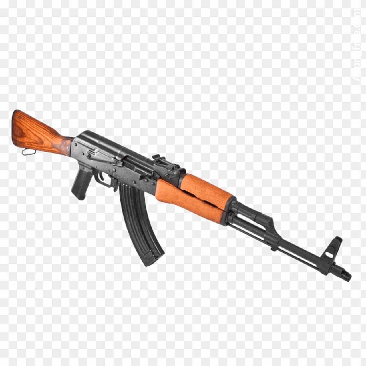 Clipart - AK 47 Rifle silhouette