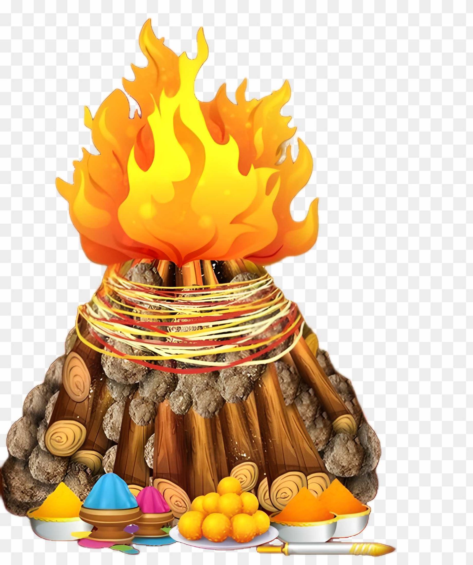 Holika Dahan PNG images 