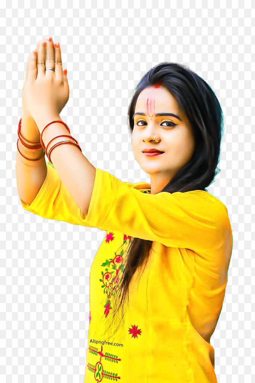 praying girl png 
