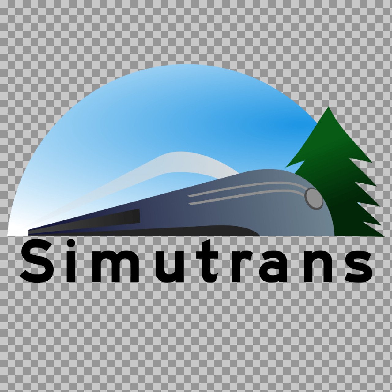 Simutrans Game Logo PNG Transparent Background