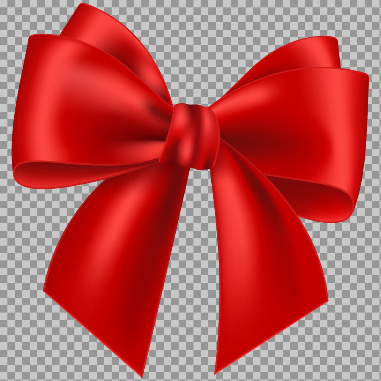 Red Bow Ribbon PNG | Gift Ribbon Graphic