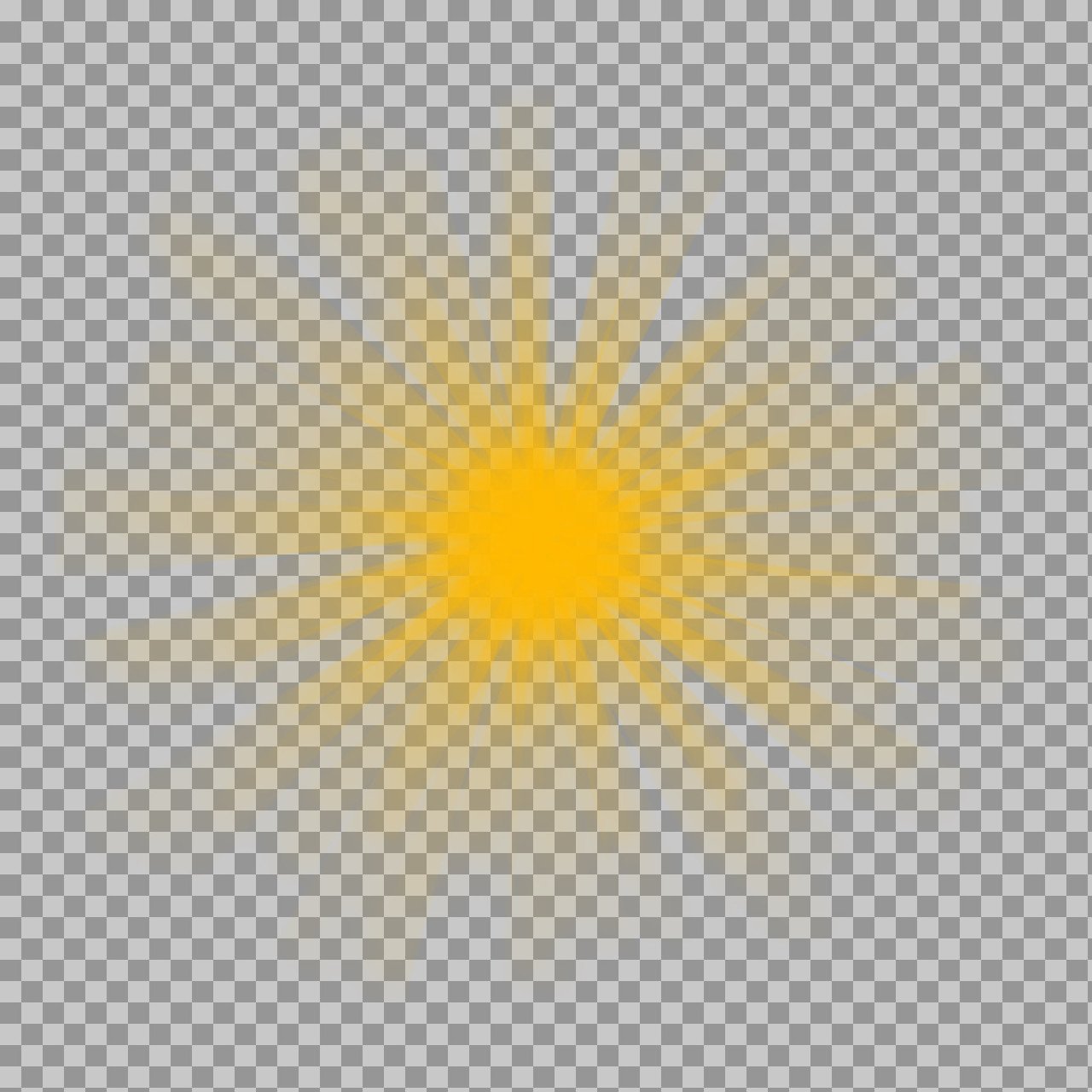 Yellow Sunburst Badge PNG | Sale & Highlight Label