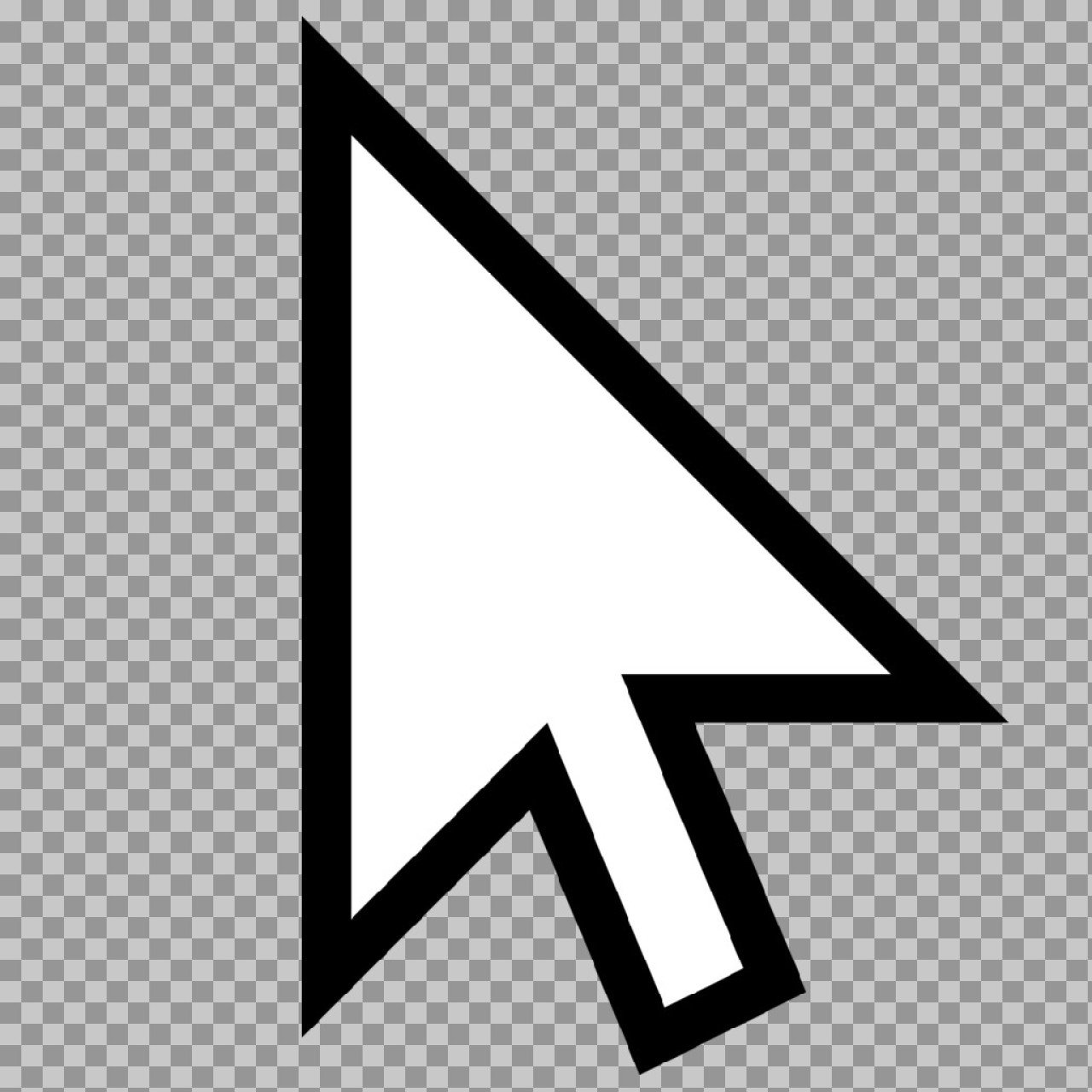 Download Mouse Cursor Arrow PNG - Transparent Pointer Icon