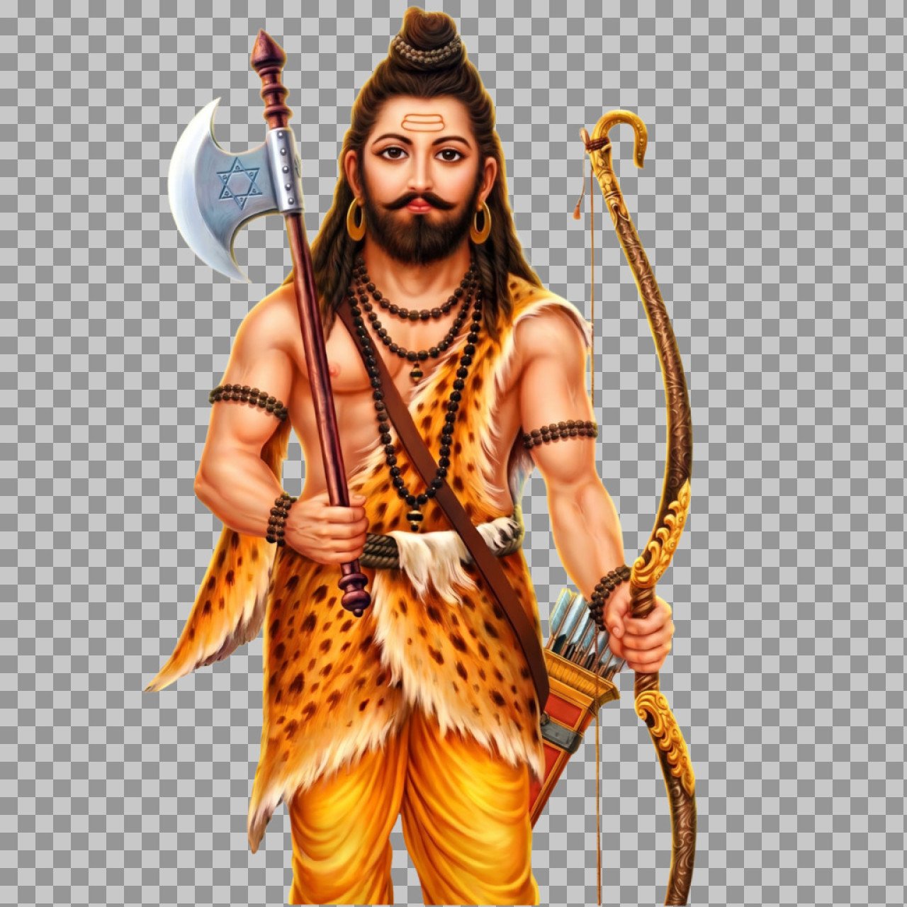 Lord Parshuram PNG Image Download – HD Transparent Background