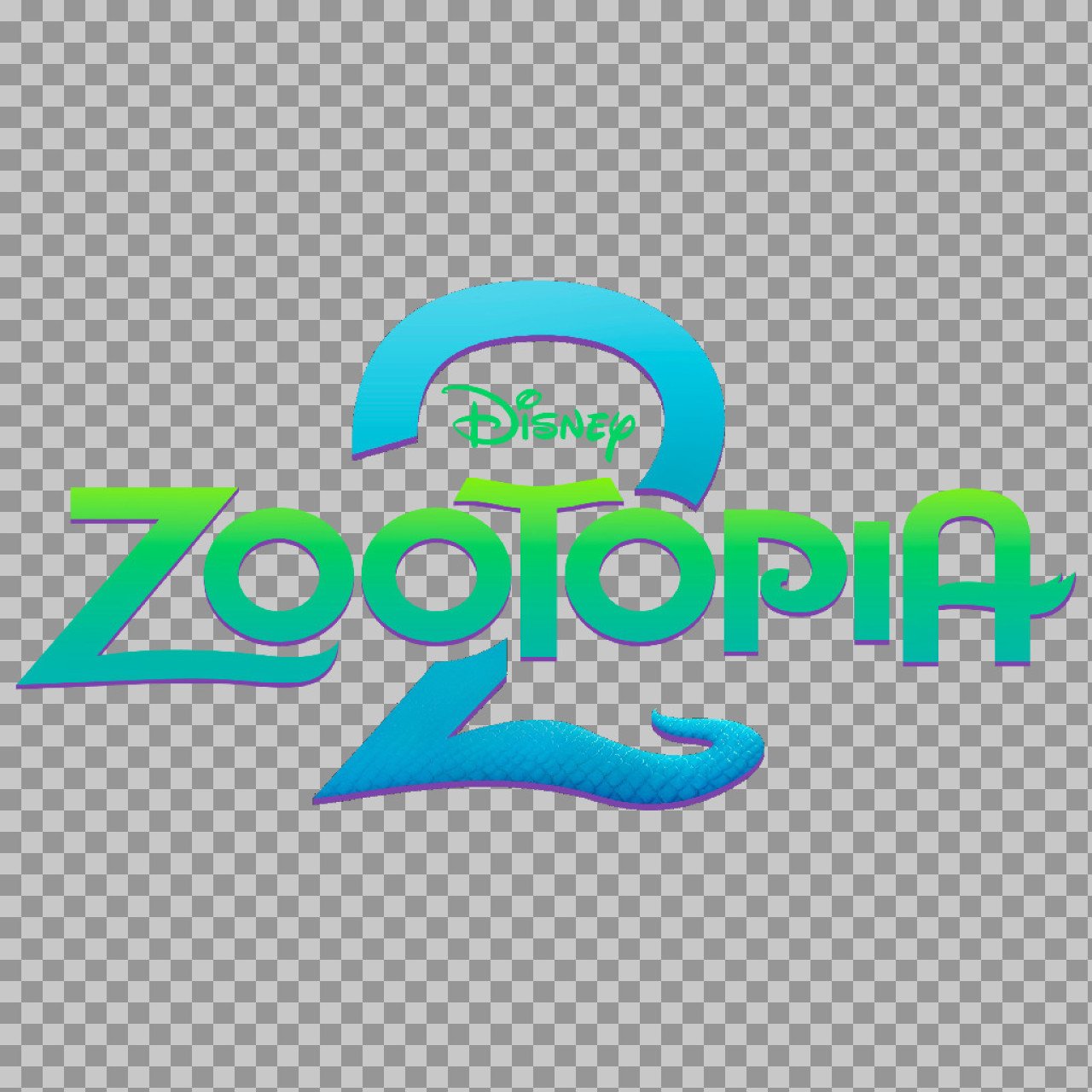 Disney Zootopia Logo PNG – Transparent High-Quality Image