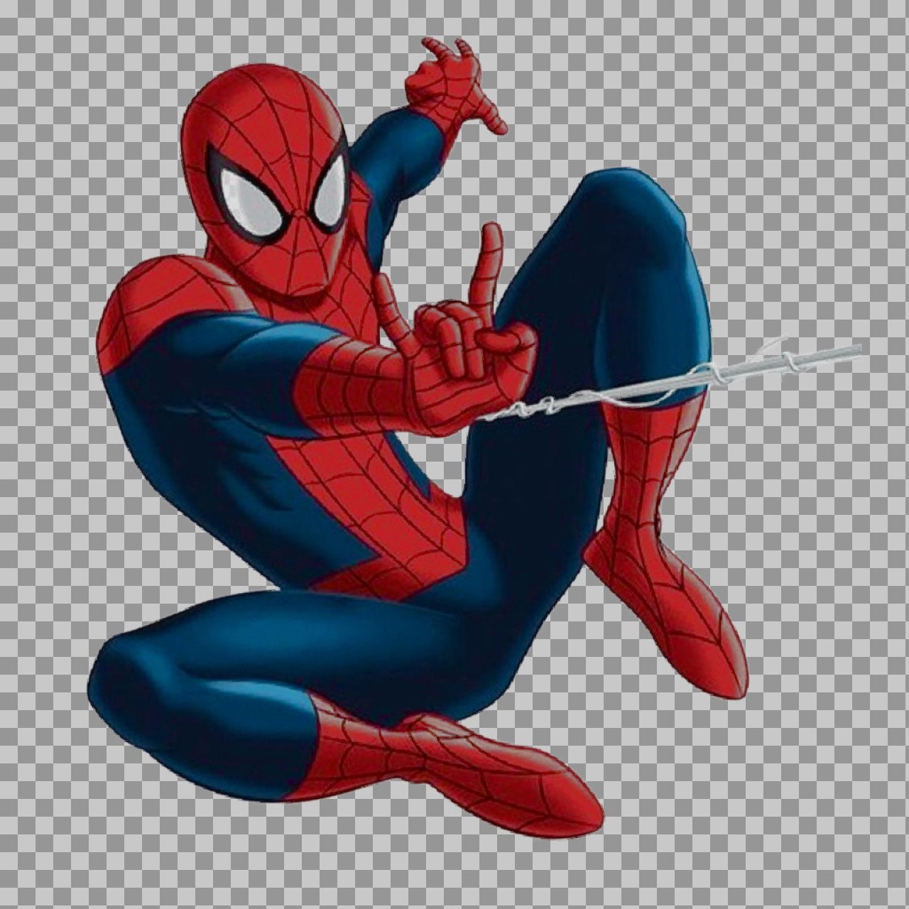 Spider-Man PNG | Classic Suit Superhero Vector Graphic Download