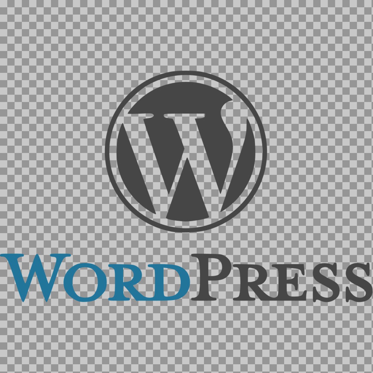 WordPress Logo PNG Download – High-Quality Transparent Image