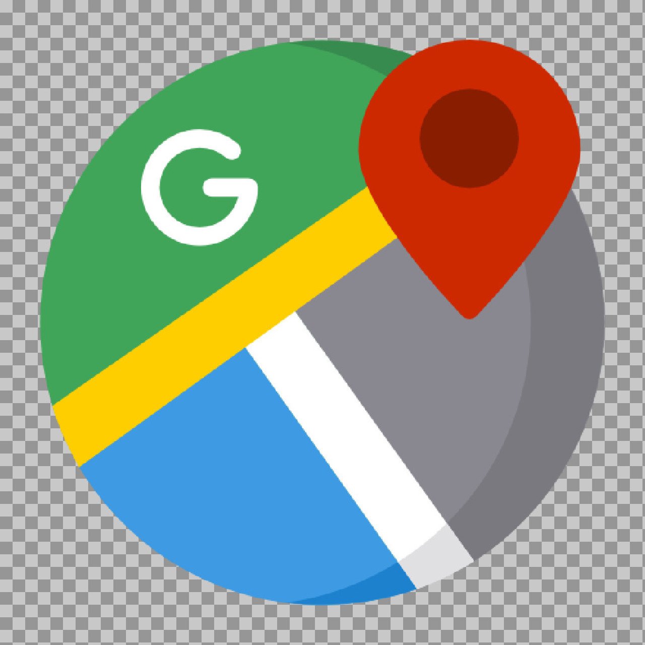 Google Maps Icon PNG – GPS Navigation Logo