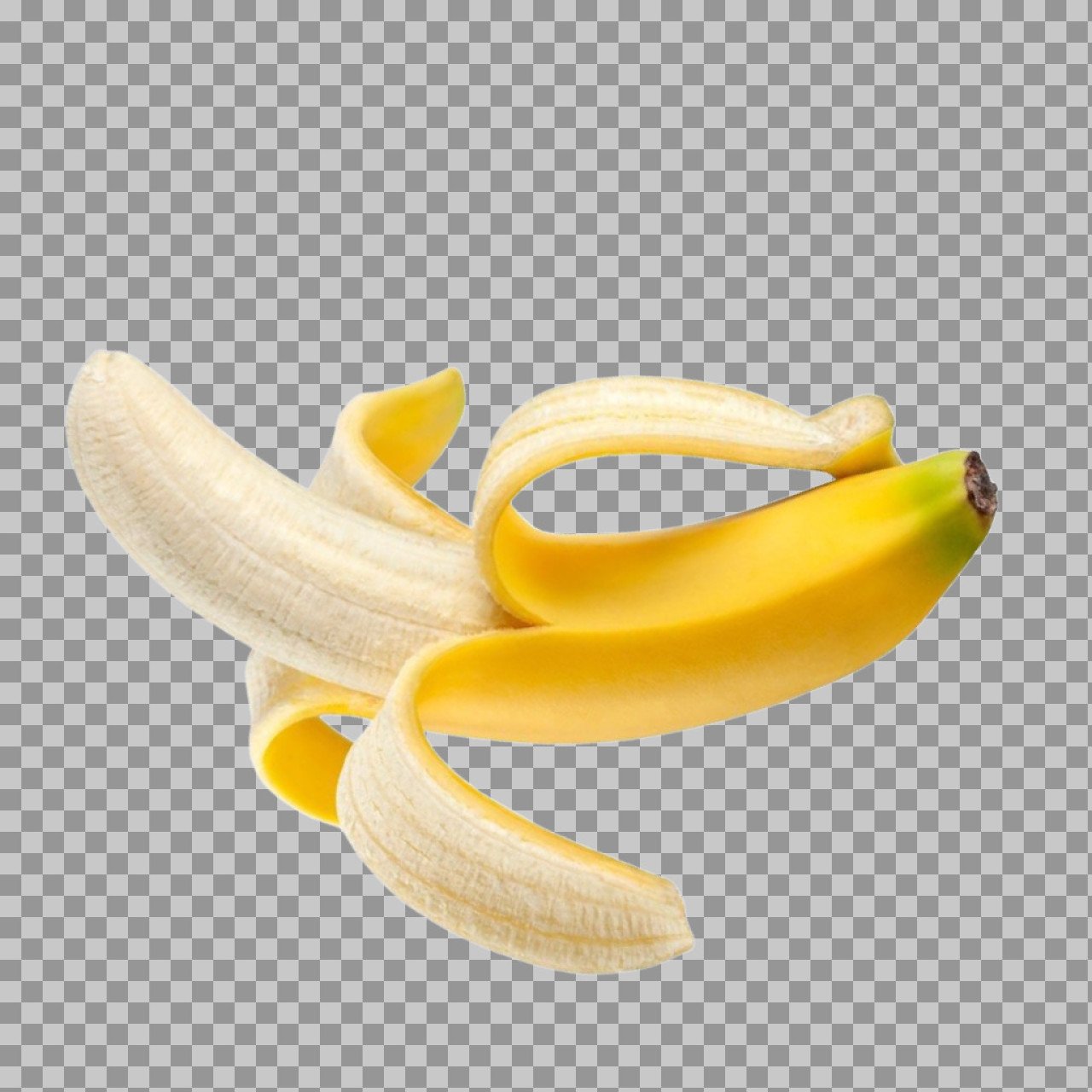 Peeled Banana PNG Image – Fresh Banana Transparent Background