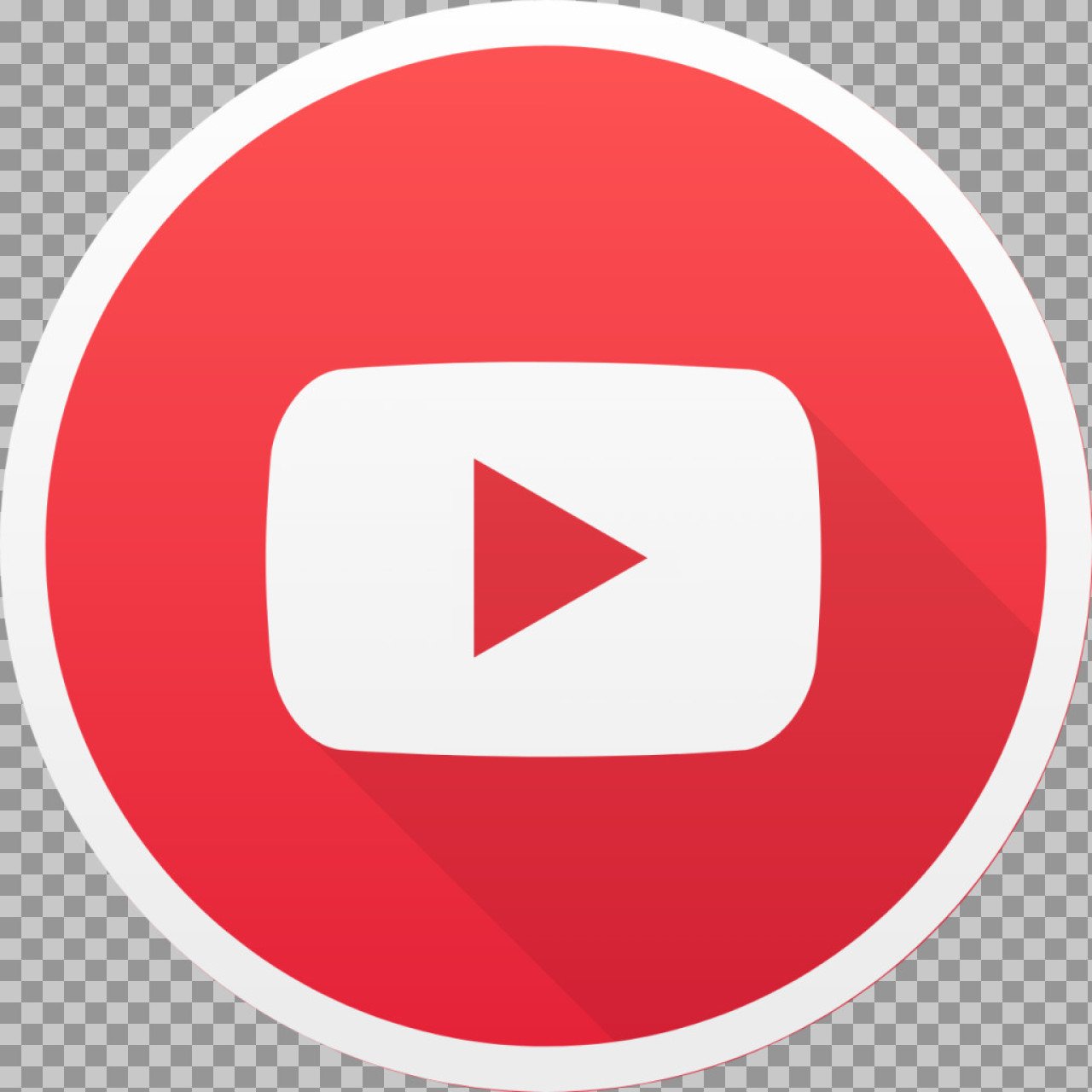 YouTube Logo PNG Download | Transparent Round Play Button Icon HD Free