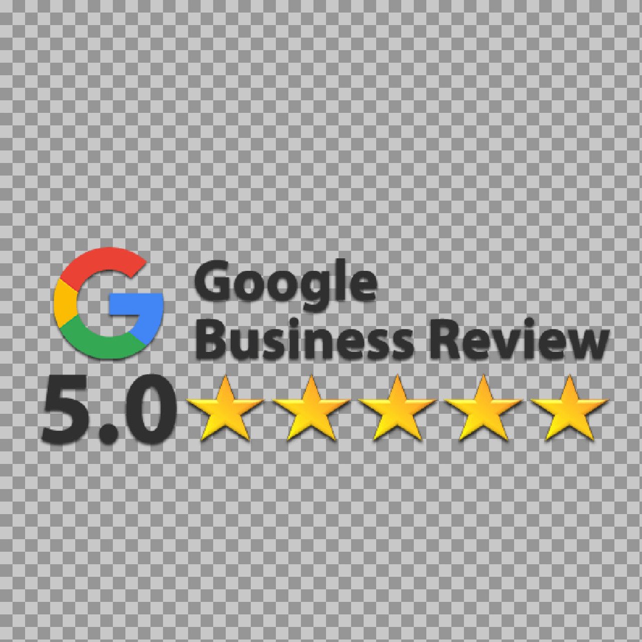 Google Business Review 5 Star PNG | Verified Rating Badge Free Download