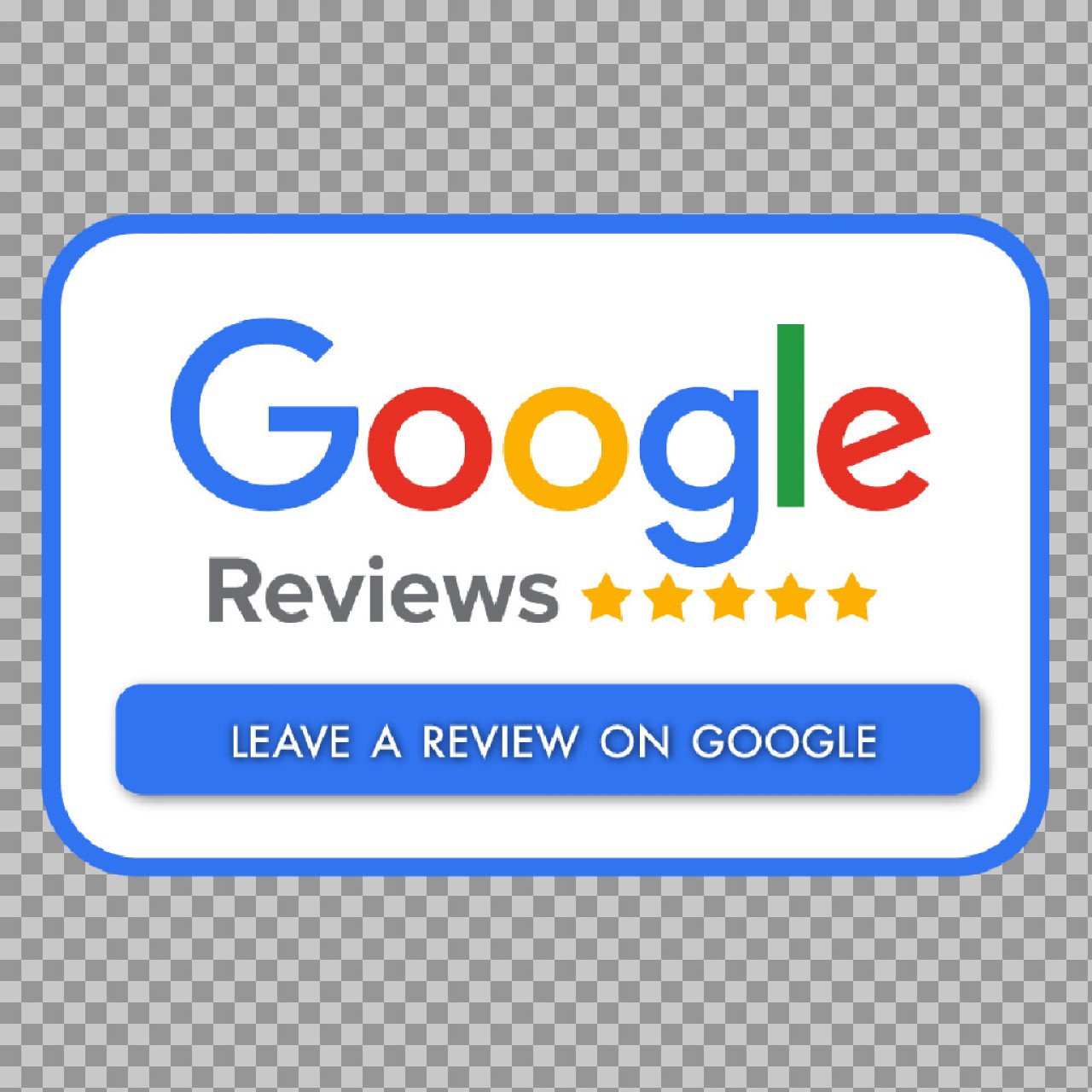 Leave a Review on Google PNG | 5 Star Google Reviews Badge Free Download