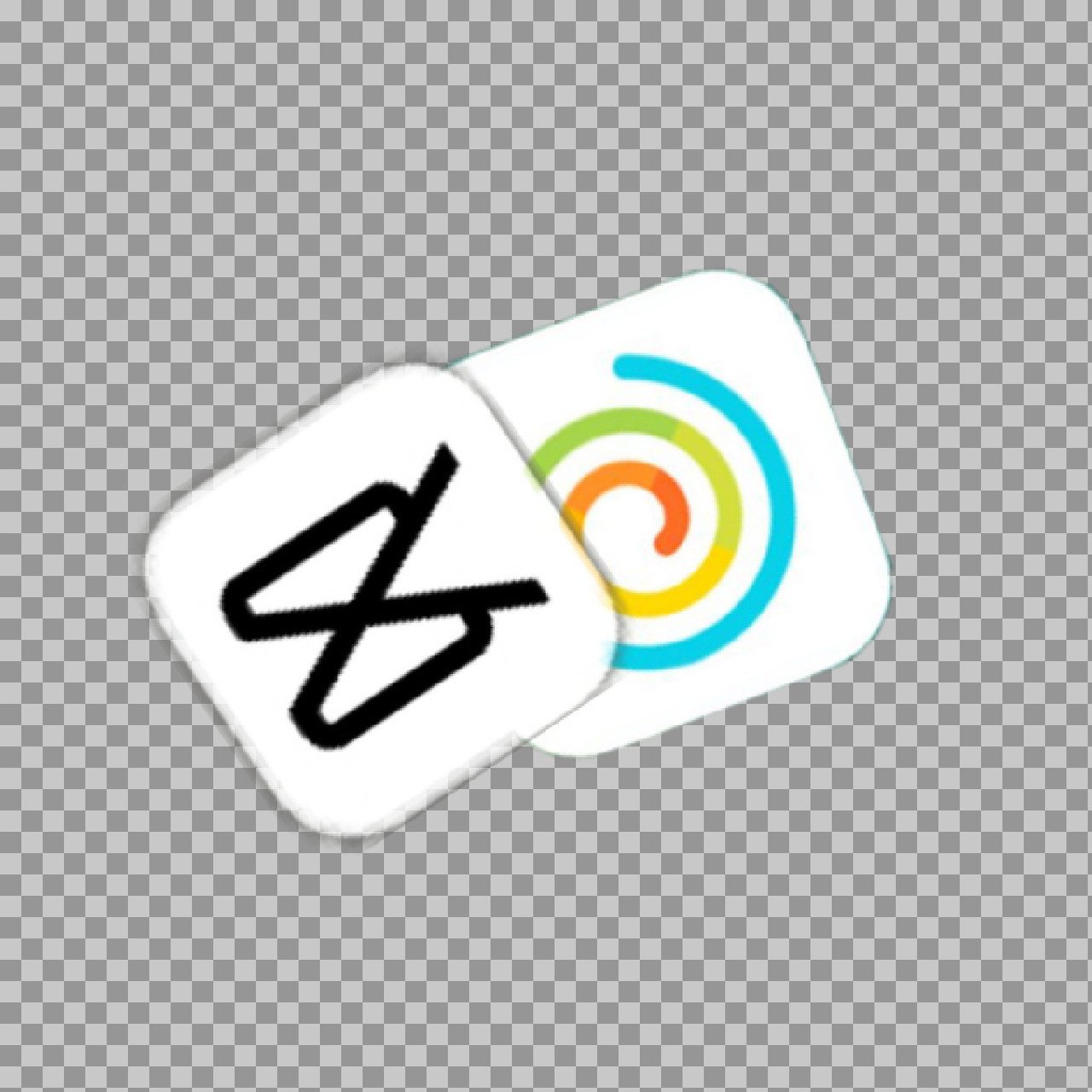 CapCut and Filmora App Icons PNG | Video Editing Software Logos Download