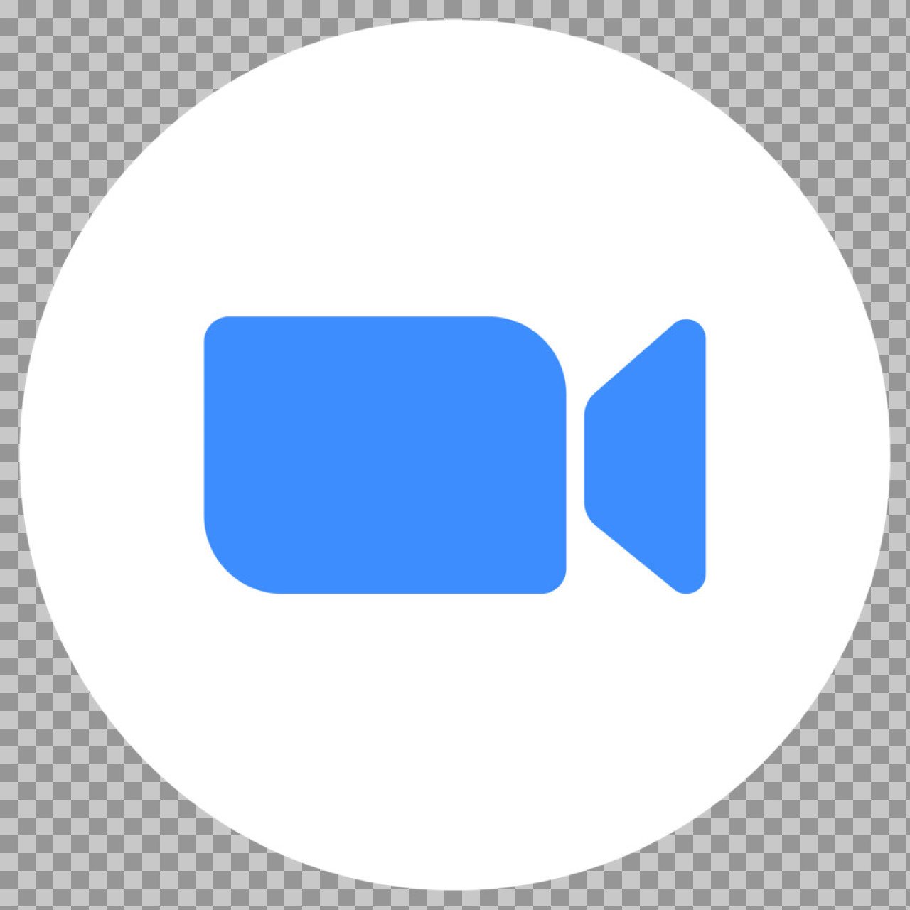 Blue Video Camera Icon PNG | Free Transparent Video Call Symbol HD