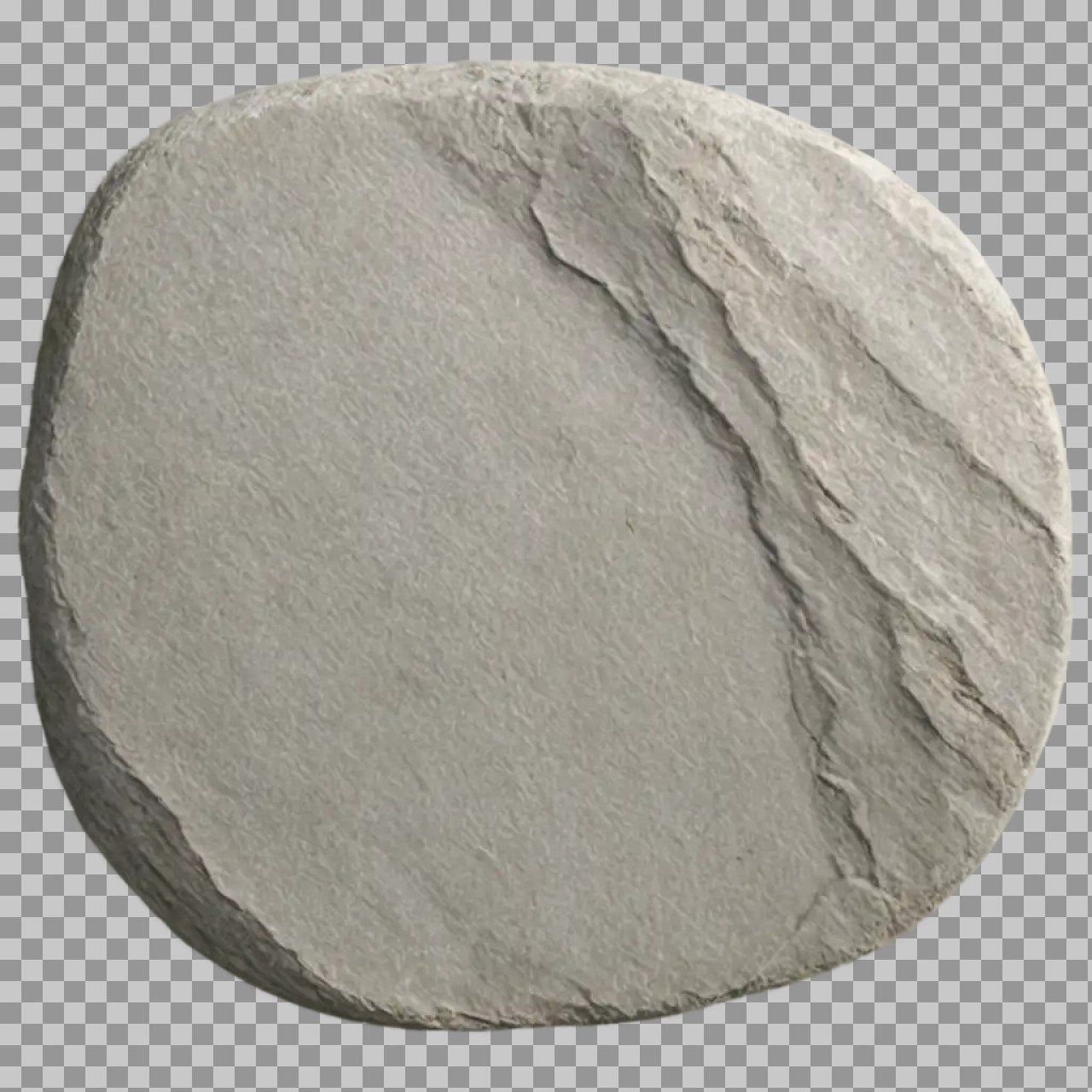 Natural Flat Stone PNG Download | Grey Pebble Transparent HD