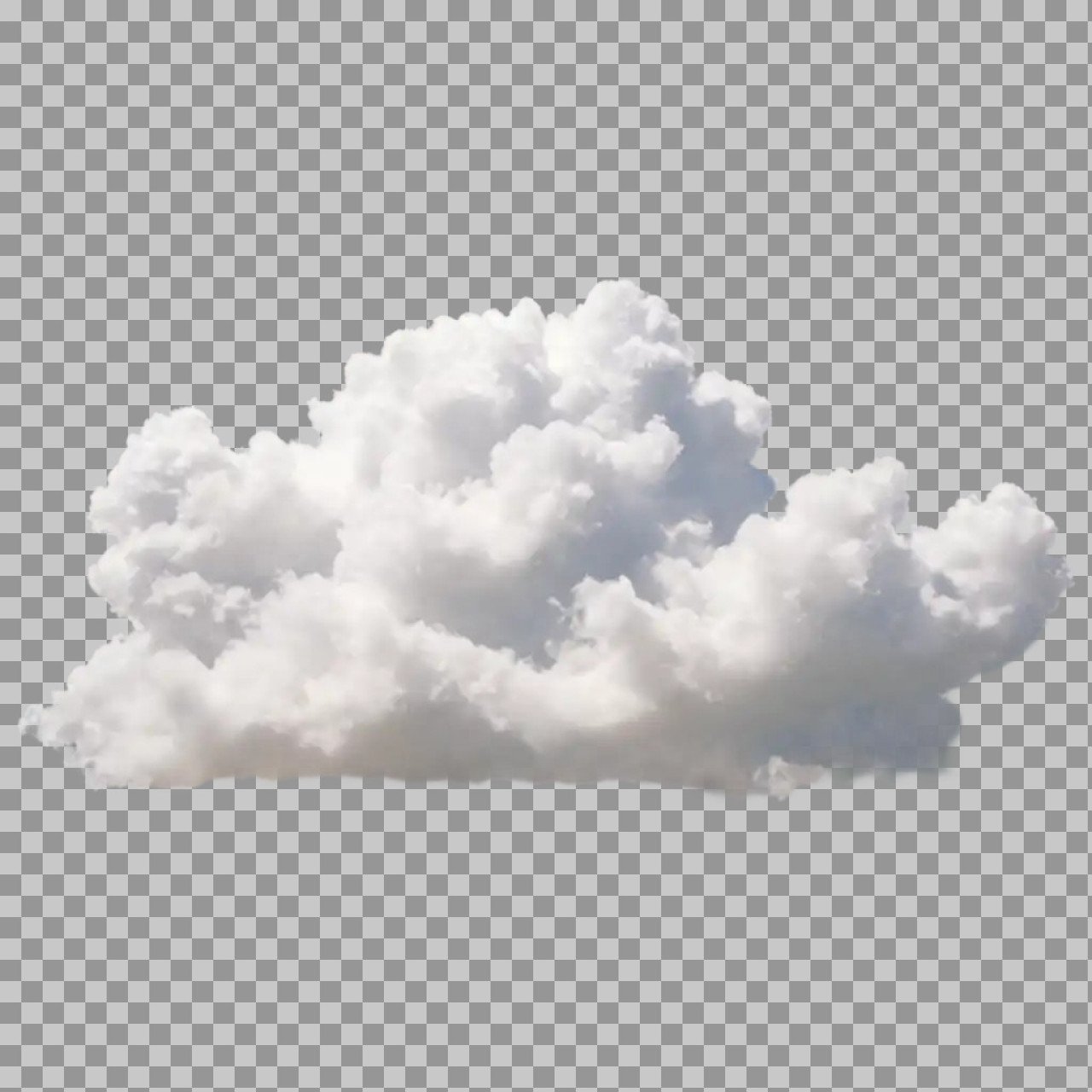 White Cloud PNG Download | Realistic Fluffy Cloud Transparent HD