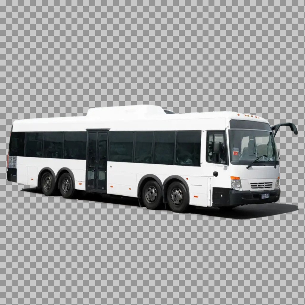 White Coach Bus PNG Image | Free Transparent Passenger Bus Download