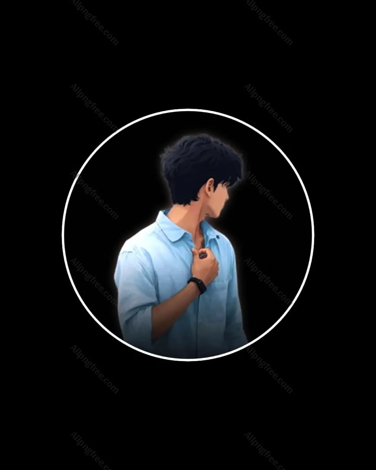 Stylish Boy DP | Hidden Face Aesthetic Profile Picture Free Download
