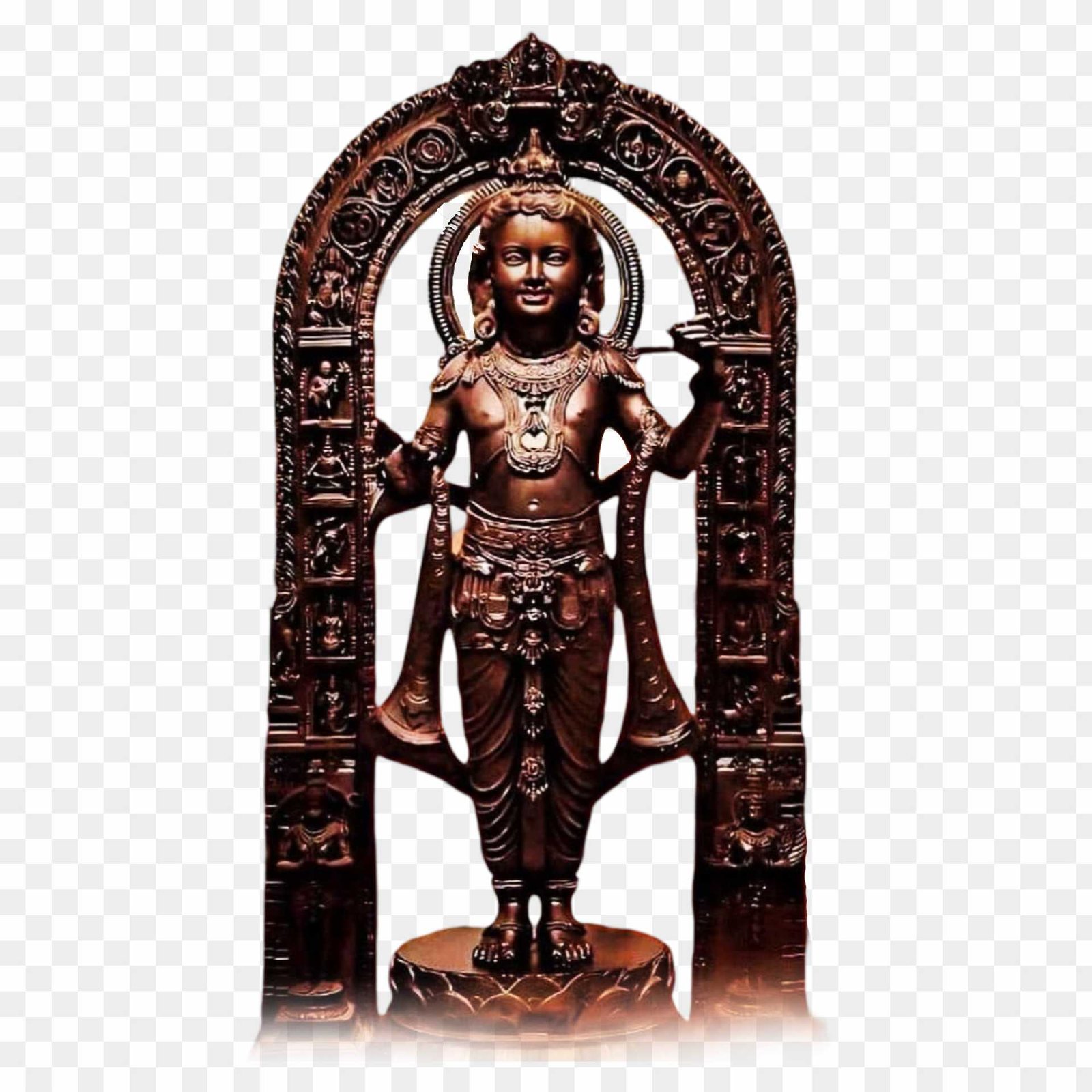 Ayodhya Ram Mandir ramlala HD photo PNG transparent image