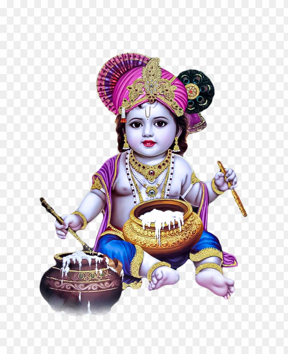 Bal gopal krishna PNG hd images 