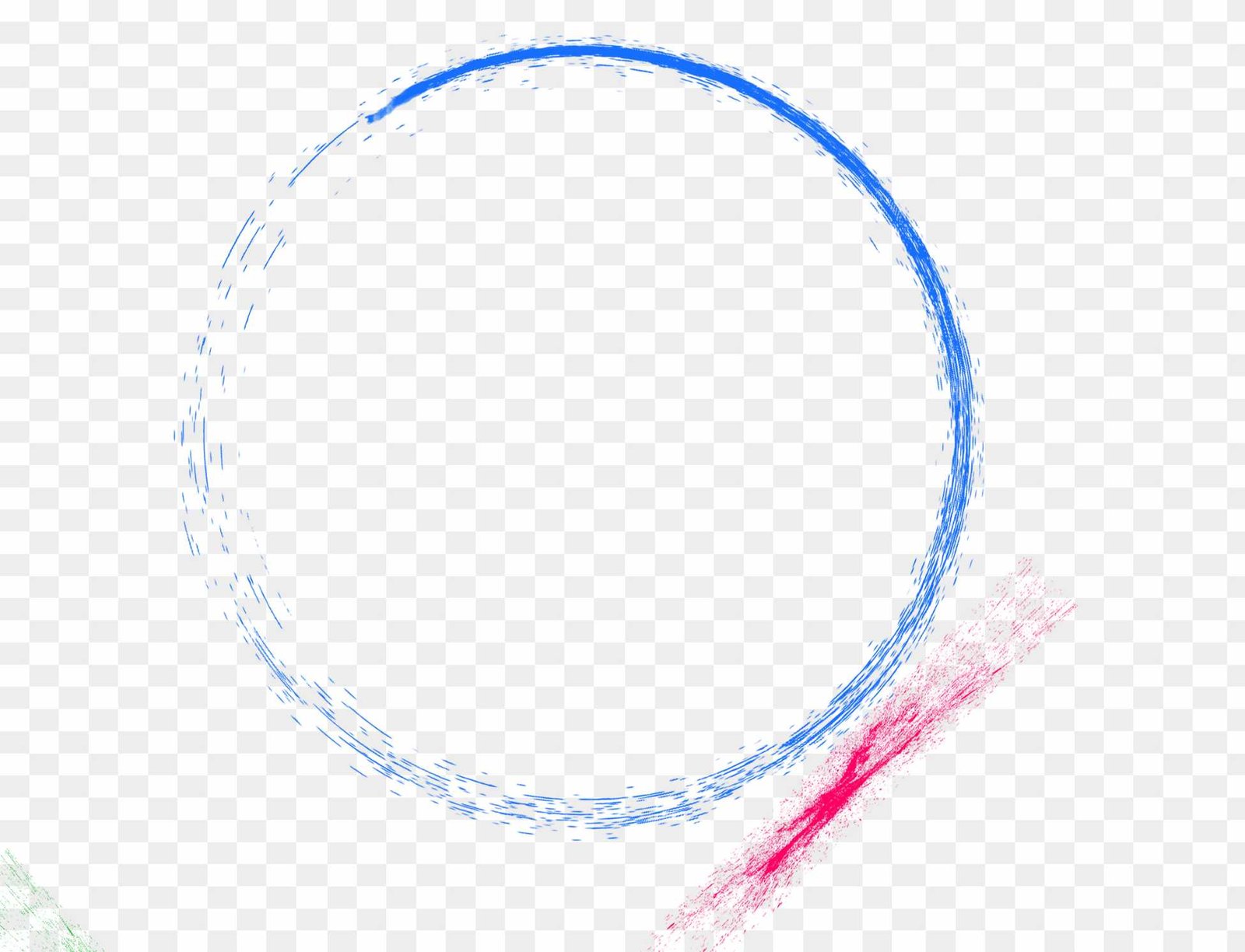 Banner editing round shape png