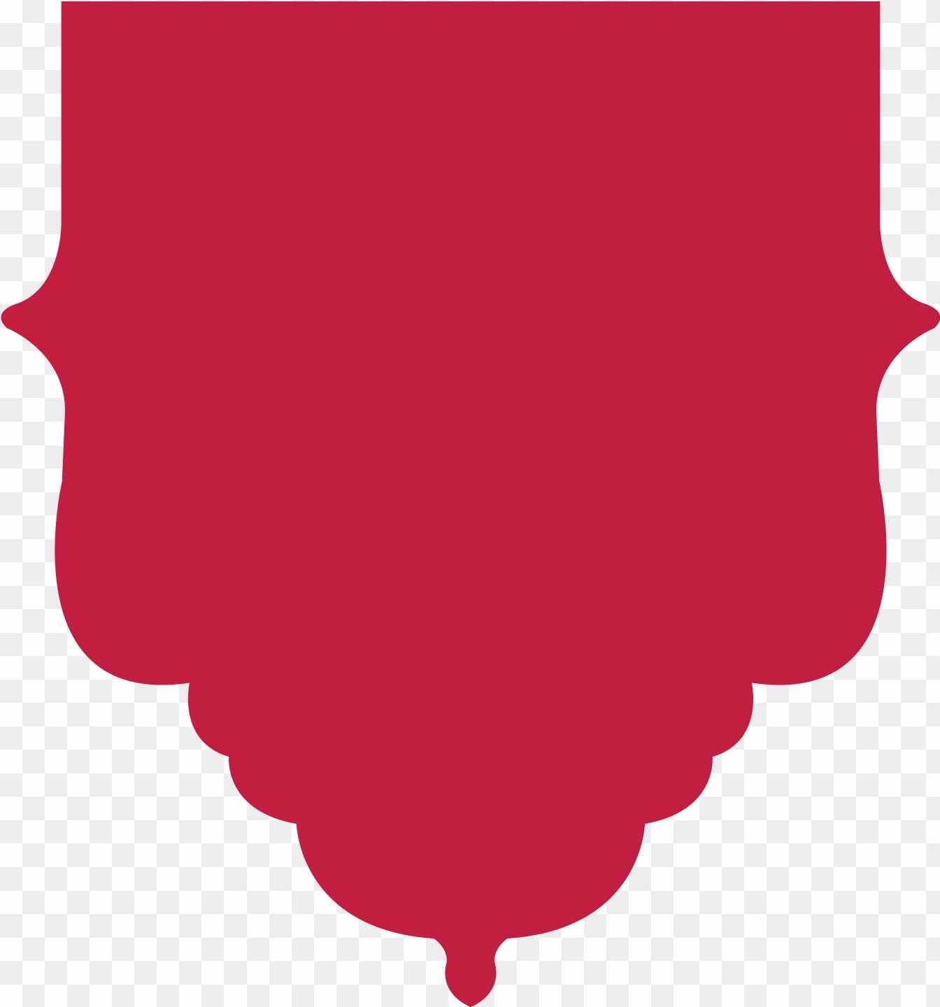 Banner editing shape png