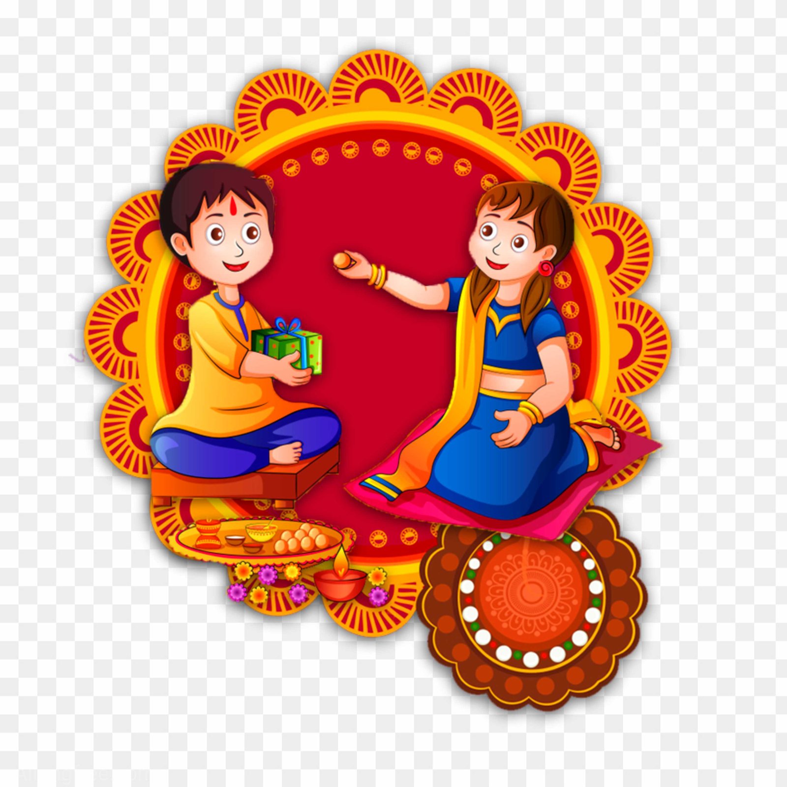Bhai dooj HD PNG images_ Bhai dooj PNG images download free