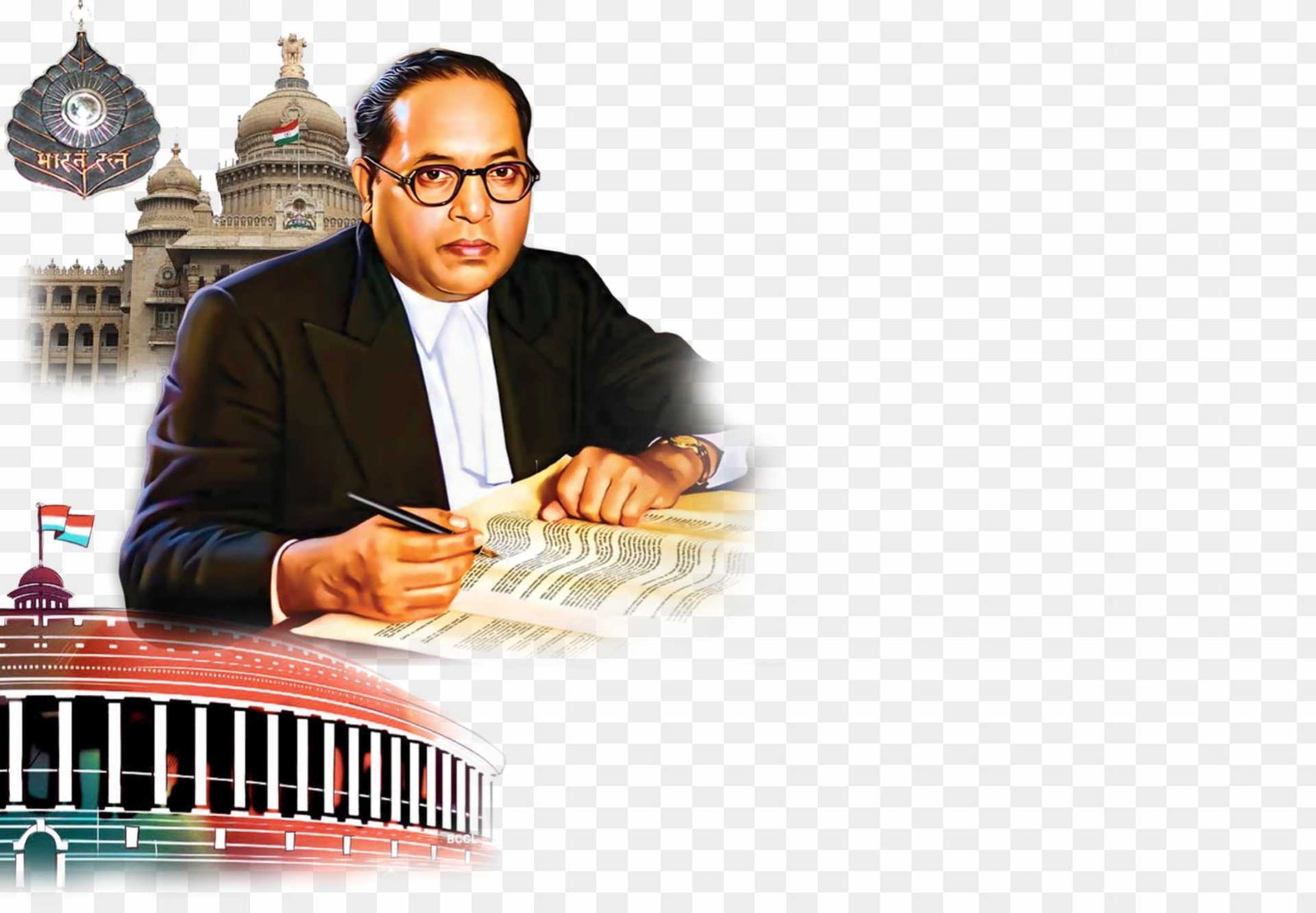 Bhim Rao Ambedkar PNG