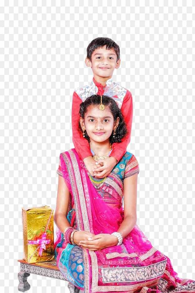 Brother sister Raksha Bandhan PNG images 