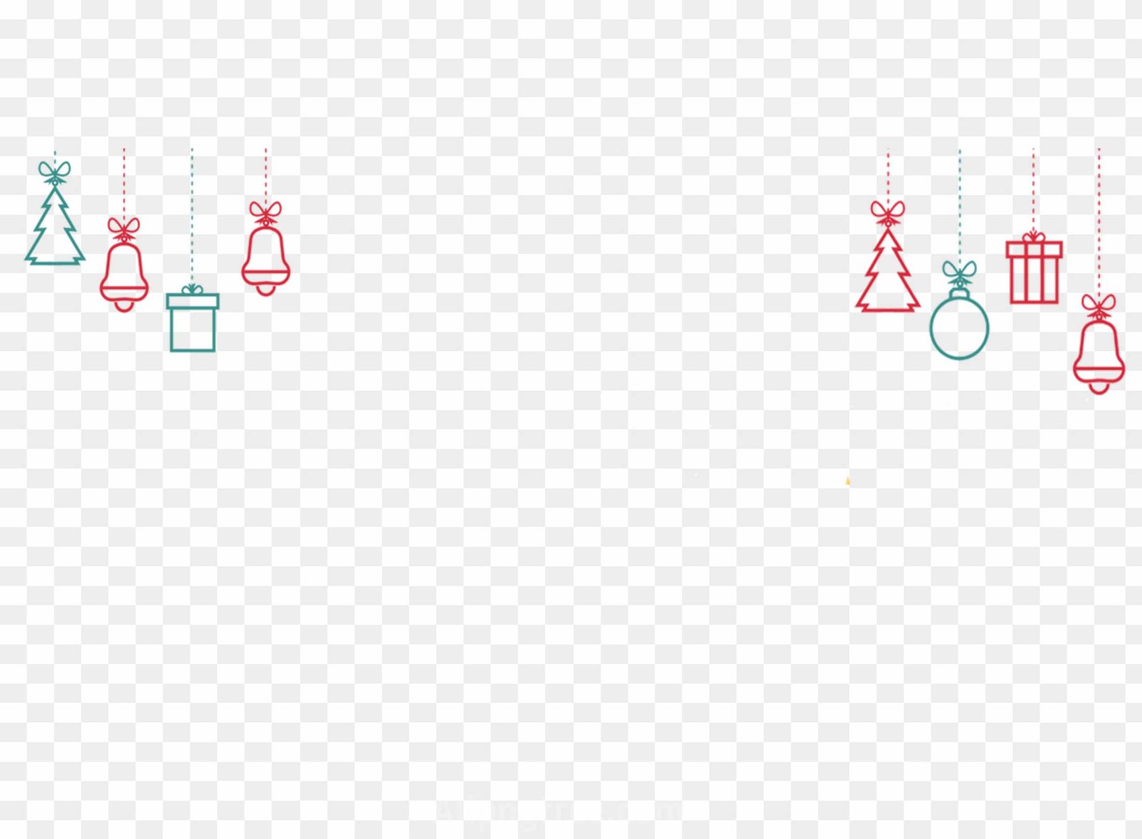 Christmas day banner editing png