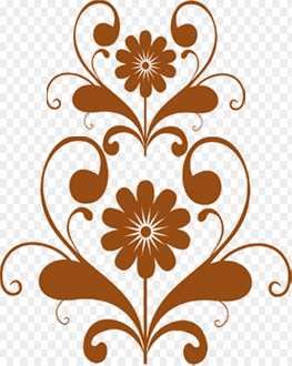 Corner flower Editing Png download