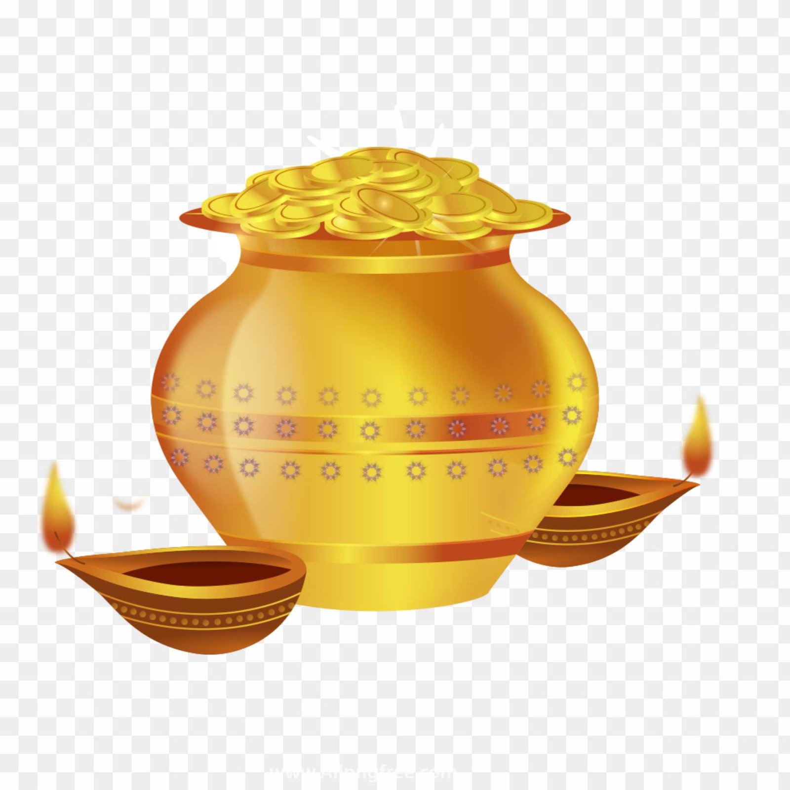 Dhanteras diwali png transparent image 