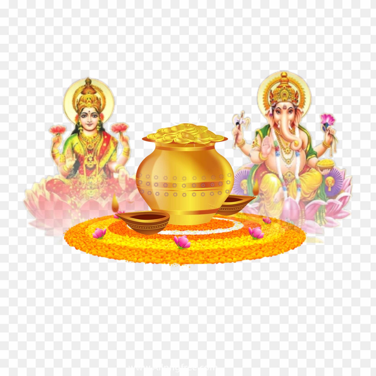 Dhanteras Ganesh Lakshmi Ji png images 