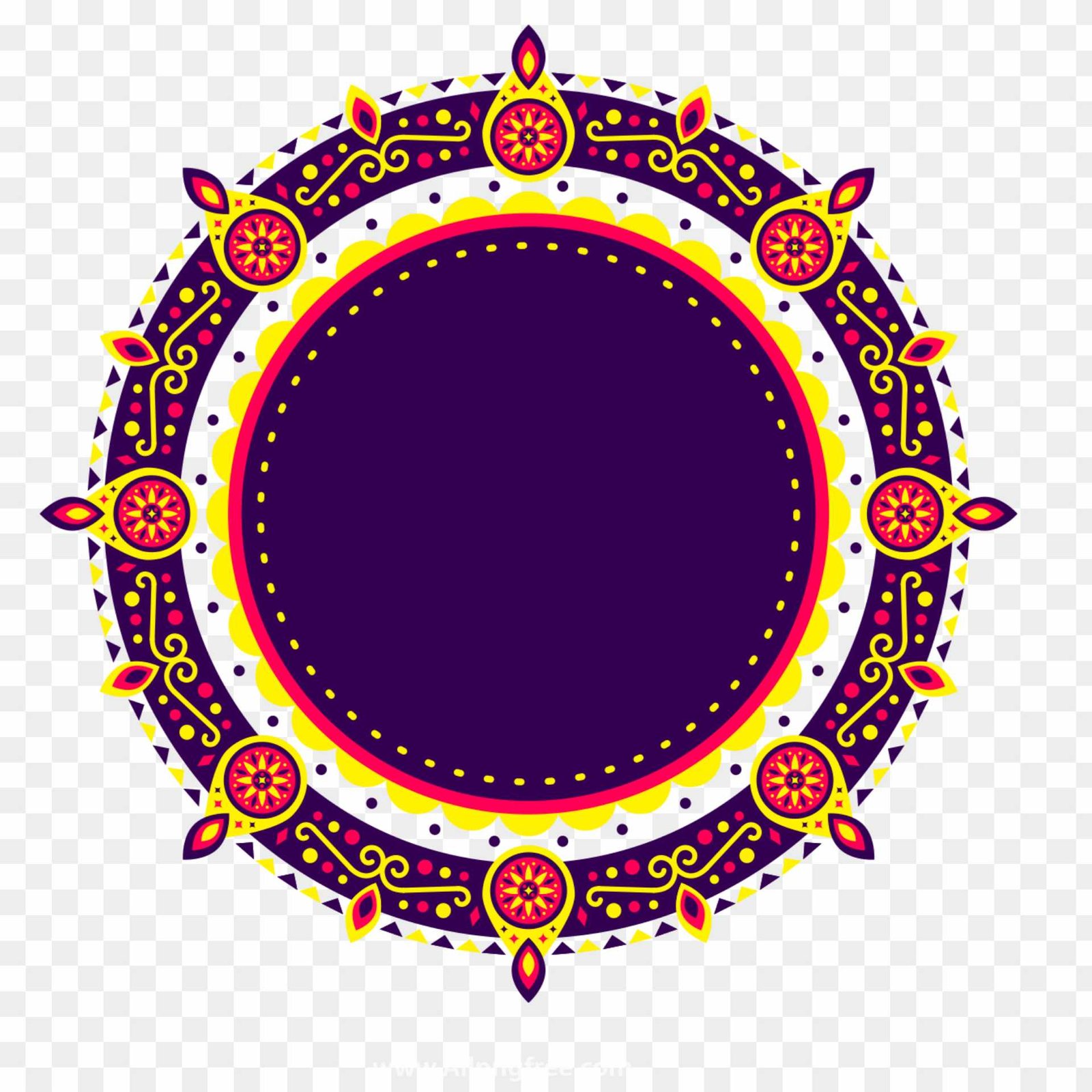 Diwali editing text background shape png images