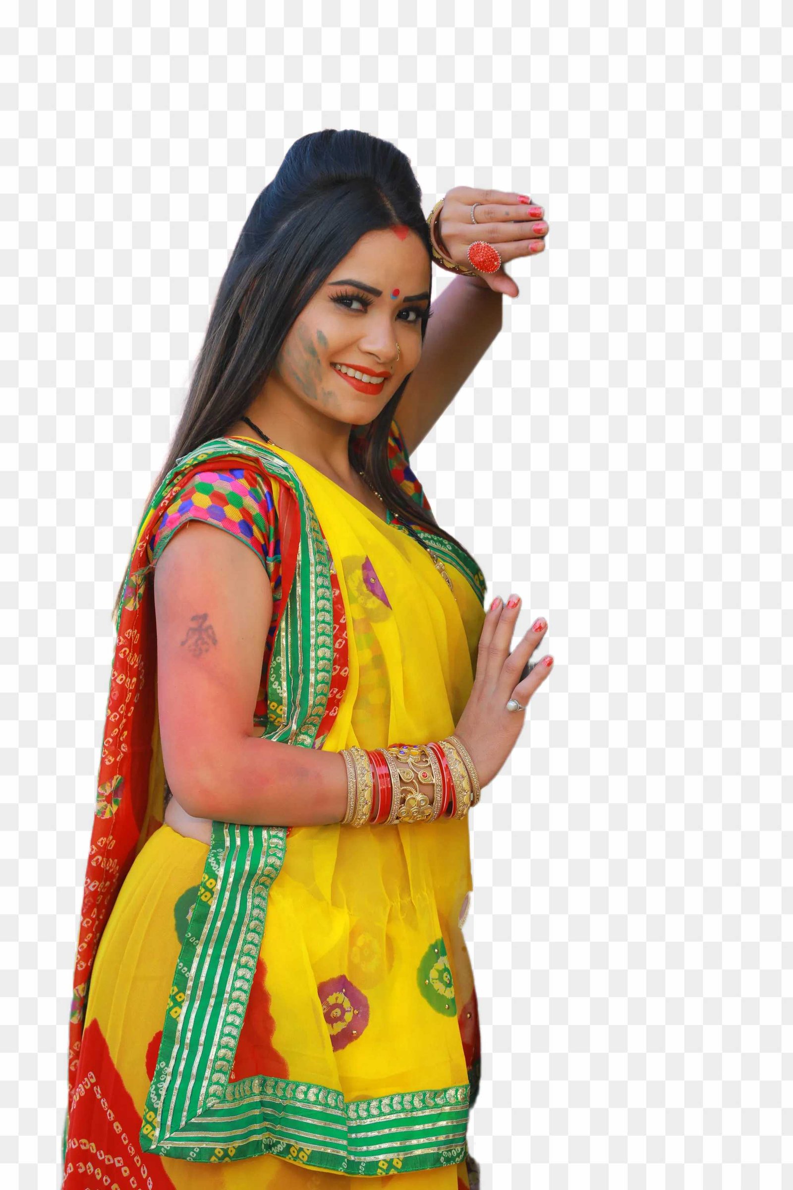Holi girl png