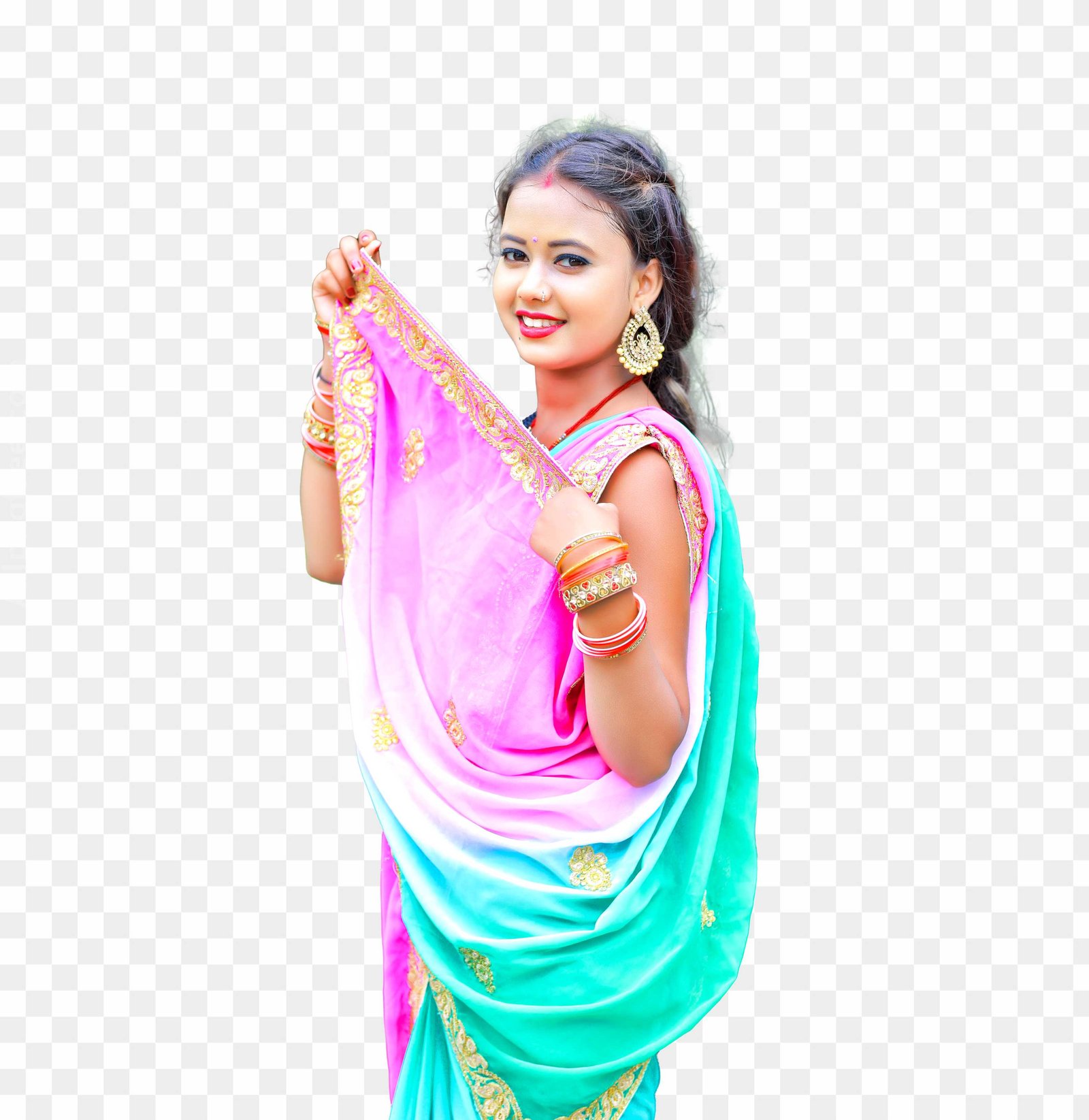 Indian girl HD PNG download