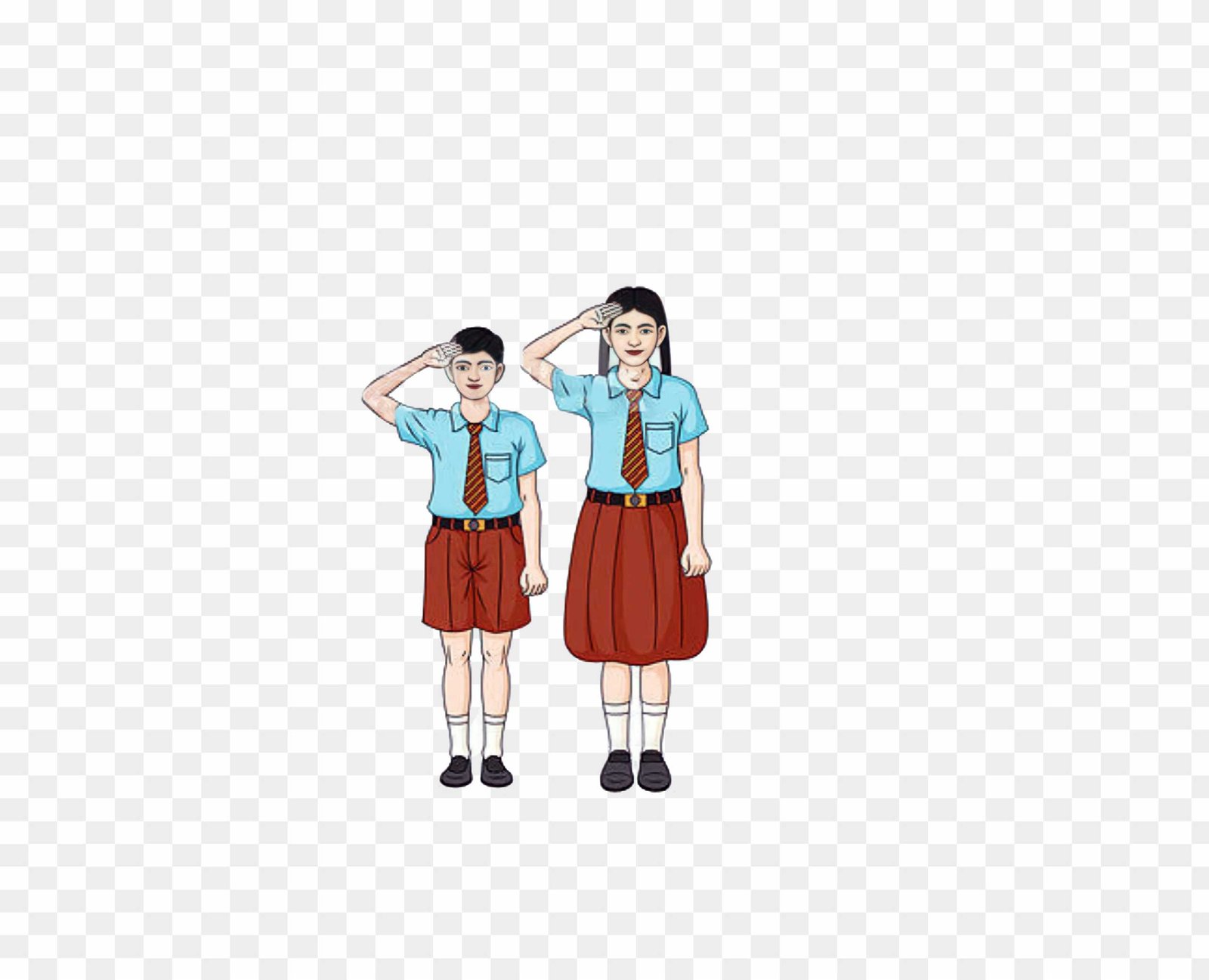 Indian students png clipart