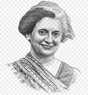 Indira Gandhi PNG clipart download 