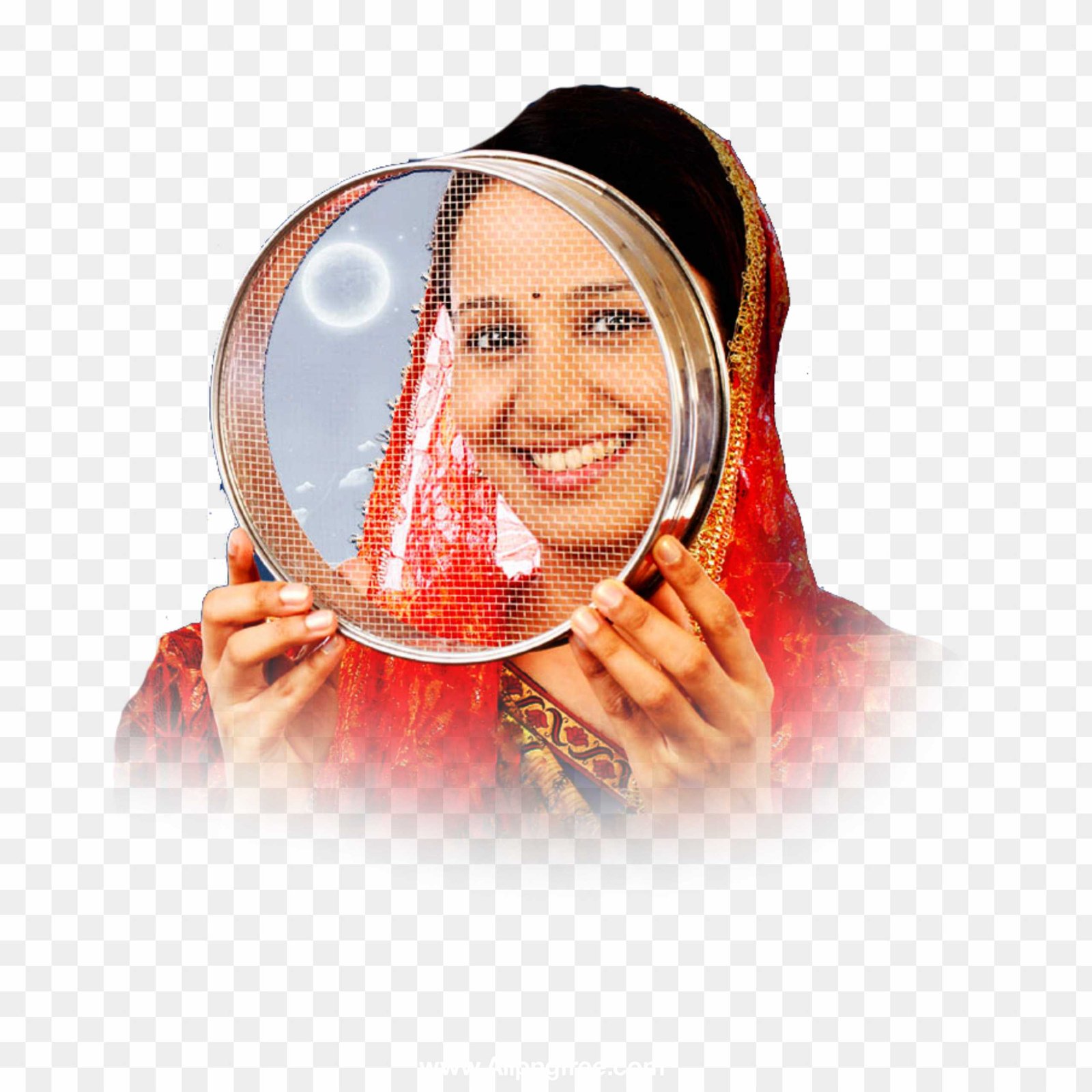 Karwa Chauth beutiful Indian women PNG images