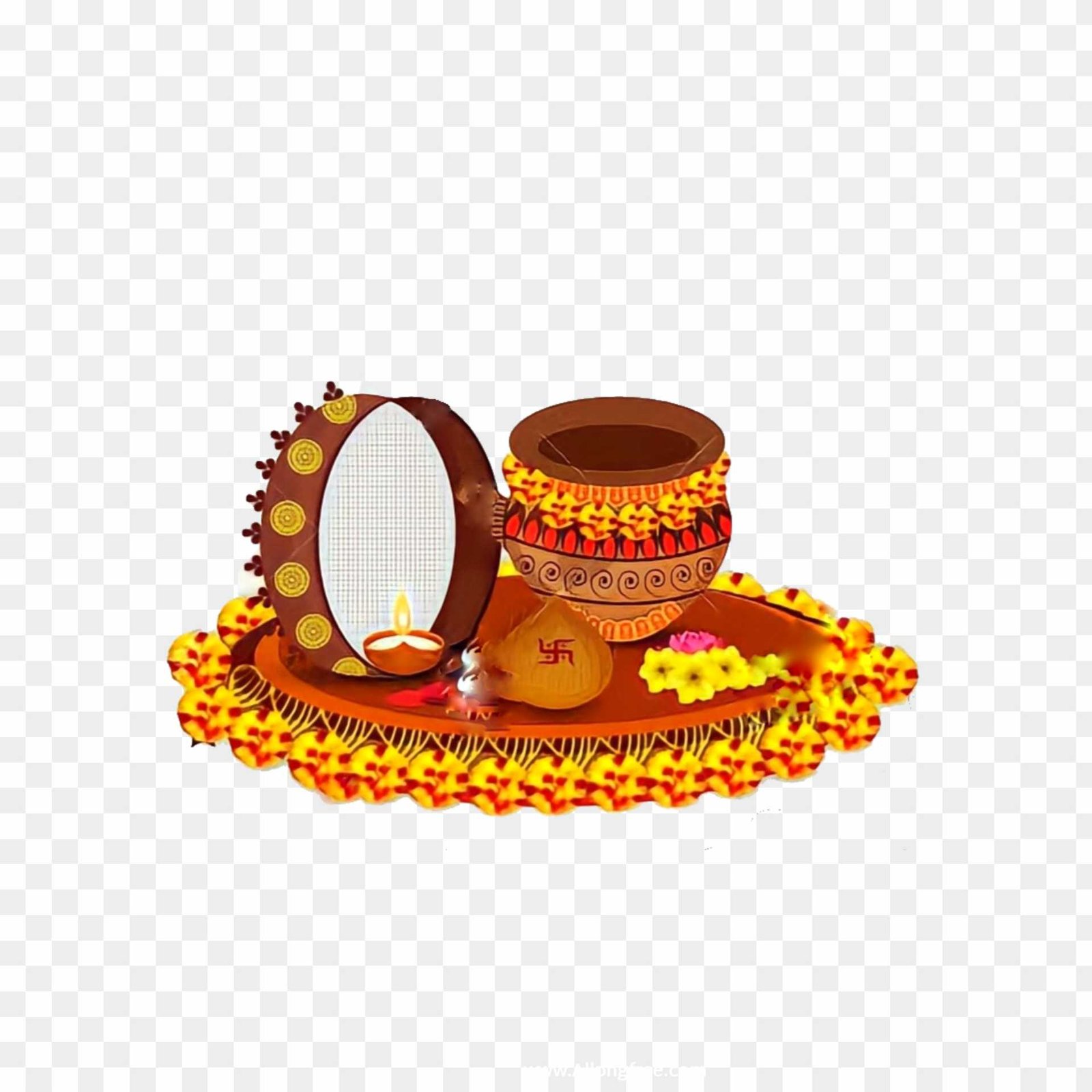 Karwa chauth png transparent image 