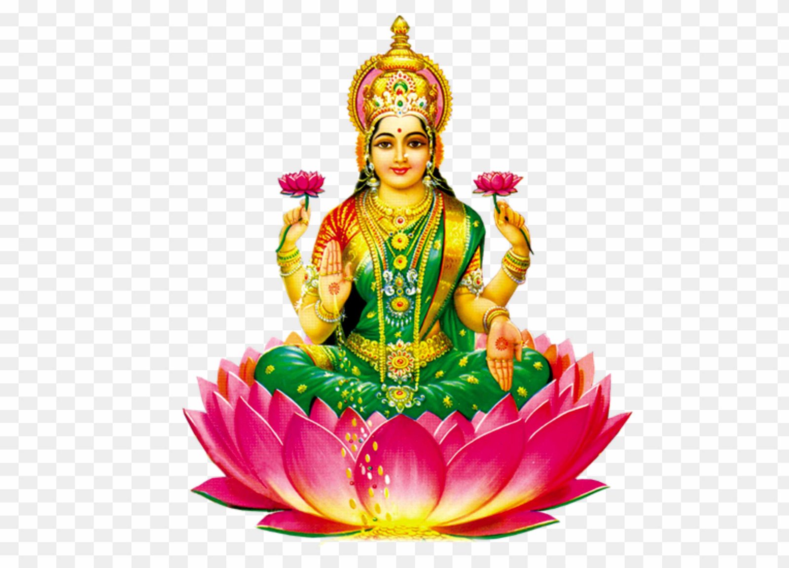 Laxmi ji_laxmi god free transparent PNG Image