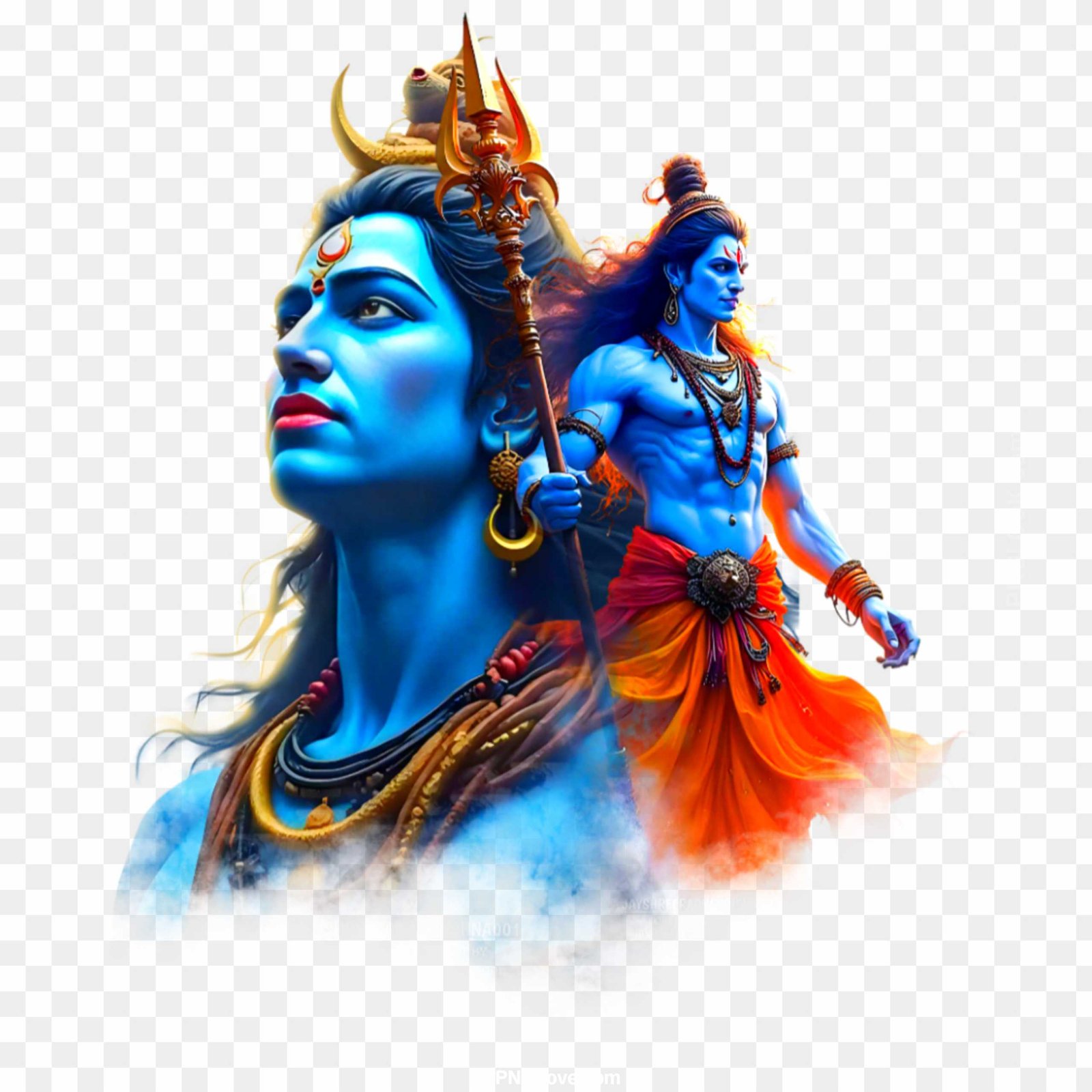 Lord Shiva Mahadev PNG transparent images download 