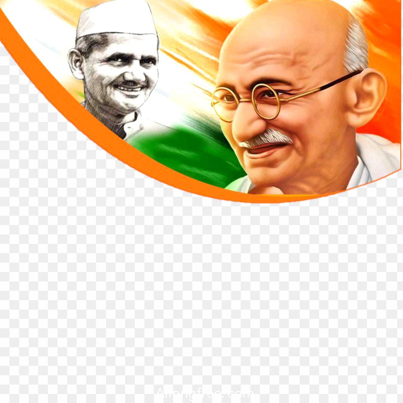 Mahatma Gandhi and Lal Bahadur Shastri png images 