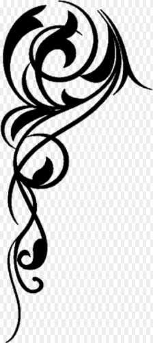 Poster corner editing png images