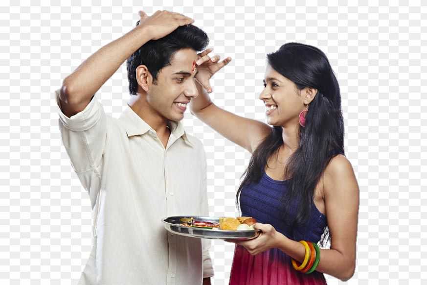 Raksha Bandhan brother sister png images