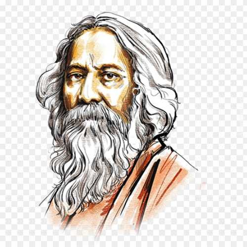 Ravindernath Tagore hd PNG images 