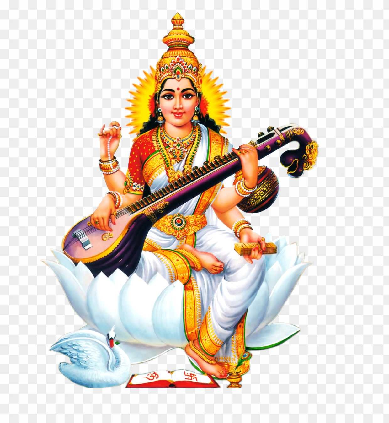 Saraswati maa png download 