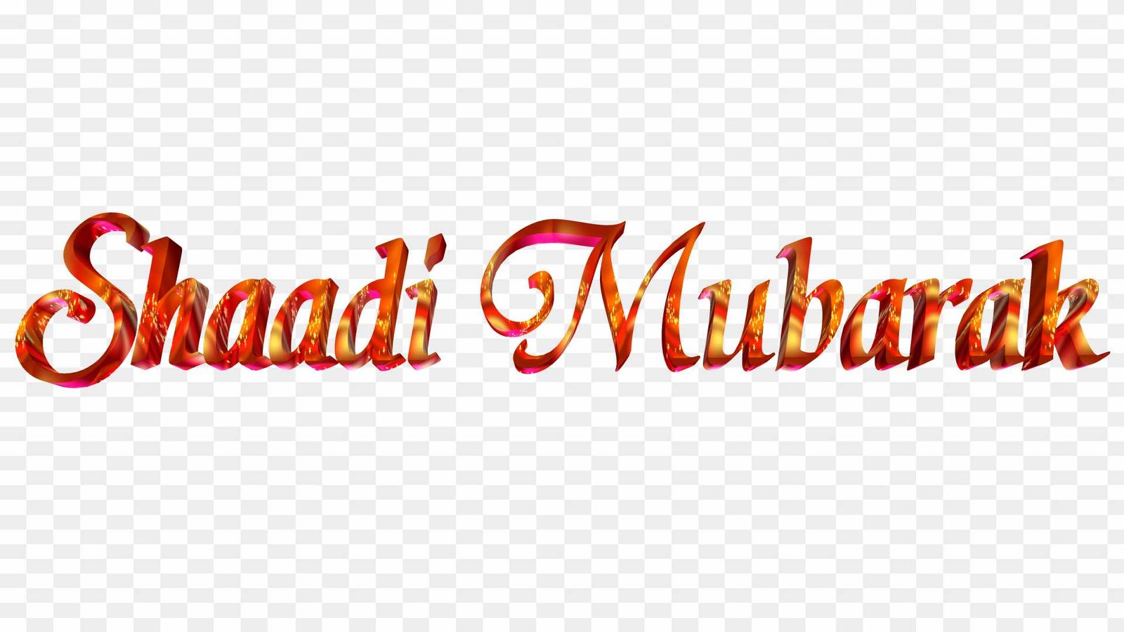 Shaadi Mubarak text PNG